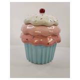 Decorative Cupcake Cookie Jar with Sprinkles Decorative Cupcake Cookie Jar with Sprinkles