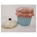 Decorative Cupcake Cookie Jar with Sprinkles Decorative Cupcake Cookie Jar with Sprinkles