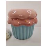 Decorative Cupcake Cookie Jar with Sprinkles Decorative Cupcake Cookie Jar with Sprinkles