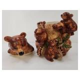 Brown Bear Family Cookie Jar Brown Bear Family Cookie Jar