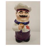 KU Chef Cookie Jar KU Chef Cookie Jar