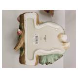 Fitz and Floyd Rabbit Figurine Cookie Jar Fitz and Floyd Rabbit Figurine Cookie Jar