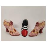 Decorative Ceramic Victorian Style Shoe Collection Decorative Ceramic Victorian Style Shoe Collection