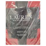 Lauren Ralph Lauren King Size Micromink Blanket - Red Lauren Ralph Lauren King Size Micromink Blanket - Red