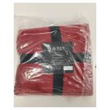 Lauren Ralph Lauren King Size Micromink Blanket - Red Lauren Ralph Lauren King Size Micromink Blanket - Red