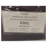 SouthShore Premium King Sheet Set - Vilano Springs Extra Deep Pocket Purple SouthShore Premium King Sheet Set - Vilano Springs Extra Deep Pocket Purple