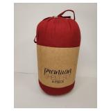 Premium 6-Piece Red Sheet Set Premium 6-Piece Red Sheet Set