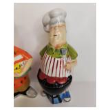 Chef Salt and Pepper Shaker Set Chef Salt and Pepper Shaker Set