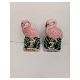 Florida Keys Pink Flamingo Salt and Pepper Shakers Florida Keys Pink Flamingo Salt and Pepper Shakers
