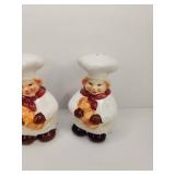 Pig Chef Salt and Pepper Shakers Pig Chef Salt and Pepper Shakers
