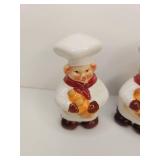 Pig Chef Salt and Pepper Shakers Pig Chef Salt and Pepper Shakers