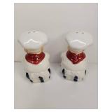 Pig Chef Salt and Pepper Shakers Pig Chef Salt and Pepper Shakers