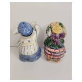 Ceramic Bunny Salt and Pepper Shakers Ceramic Bunny Salt and Pepper Shakers