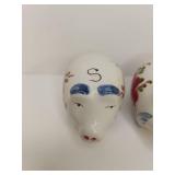 Ceramic Salt and Pepper Pig Shakers Ceramic Salt and Pepper Pig Shakers