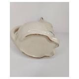 White Ceramic Cat Creamer Pitcher White Ceramic Cat Creamer Pitcher