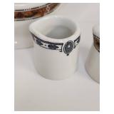 Sauce Boat with Individual Creamers Sauce Boat with Individual Creamers