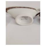 Sauce Boat with Individual Creamers Sauce Boat with Individual Creamers