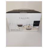 Tahari Home Stemless Wine Glasses Set of 4 Tahari Home Stemless Wine Glasses Set of 4