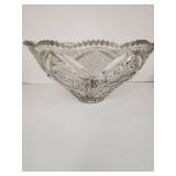 American Brilliant Cut Glass Bowl American Brilliant Cut Glass Bowl