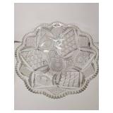 American Brilliant Cut Glass Bowl American Brilliant Cut Glass Bowl