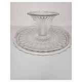 Clear Glass Pedestal Cake Stand Clear Glass Pedestal Cake Stand