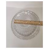 Clear Glass Pedestal Cake Stand Clear Glass Pedestal Cake Stand
