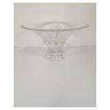 Crystal Glass Footed Centerpiece Bowl Crystal Glass Footed Centerpiece Bowl