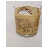 Currier & Ives Seasonal Glass Tumblers Currier & Ives Seasonal Glass Tumblers