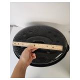 Black Speckled Enamel Roasting Pan with Lid Black Speckled Enamel Roasting Pan with Lid