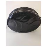 Black Speckled Enamel Roasting Pan with Lid Black Speckled Enamel Roasting Pan with Lid