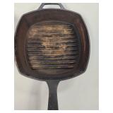 Cast Iron Grill Pan - Classic Brands - Set of Two Cast Iron Grill Pan - Classic Brands - Set of Two