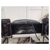 Utilitech Black Electric Box Fan Utilitech Black Electric Box Fan