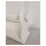 White Wall-Mounted Display Shelf White Wall-Mounted Display Shelf