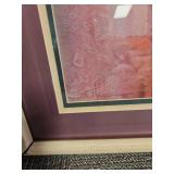 Abstract Landscape with Gold Accents Abstract Landscape with Gold Accents