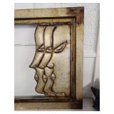 Mid Century Modern Abstract Wall Art Panel Mid Century Modern Abstract Wall Art Panel