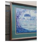 Psalm 23:1 Religious Country Church Print 19'x24' Psalm 23:1 Religious Country Church Print 19'x24'