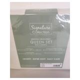 Signature Collection Queen Sheet Set - Brushed Microfiber Ivory Signature Collection Queen Sheet Set - Brushed Microfiber Ivory