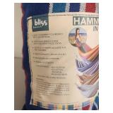 Bliss Hammock in a Bag - Portable Striped Canvas Bliss Hammock in a Bag - Portable Striped Canvas