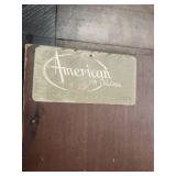 Traditional Wood and Glass Curio Display Cabinet Traditional Wood and Glass Curio Display Cabinet