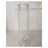 Stone Store Glass Candy Container 1902 Stone Store Glass Candy Container 1902