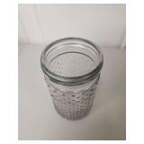 Hobnail Pattern Glass Mason Jar Hobnail Pattern Glass Mason Jar