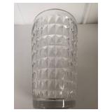 Diamond Pattern Clear Glass Tumbler Diamond Pattern Clear Glass Tumbler