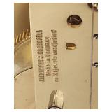 Kundo German Anniversary Clock with Glass Dome Kundo German Anniversary Clock with Glass Dome