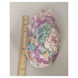 Hand Painted Chinese Porcelain Rabbit Figurine Hand Painted Chinese Porcelain Rabbit Figurine