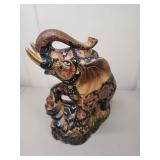 Japanese Satsuma Ceramic Elephant Figurine Japanese Satsuma Ceramic Elephant Figurine