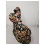 Japanese Satsuma Ceramic Elephant Figurine Japanese Satsuma Ceramic Elephant Figurine