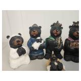 Decorative Black Bear Nativity Set - 6 Piece Collection Decorative Black Bear Nativity Set - 6 Piece Collection