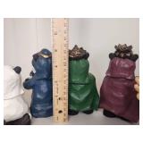 Decorative Black Bear Nativity Set - 6 Piece Collection Decorative Black Bear Nativity Set - 6 Piece Collection