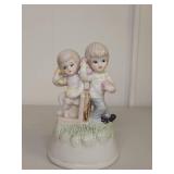 Capodimonte Children Playing Music Box Capodimonte Children Playing Music Box