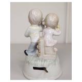 Capodimonte Children Playing Music Box Capodimonte Children Playing Music Box
